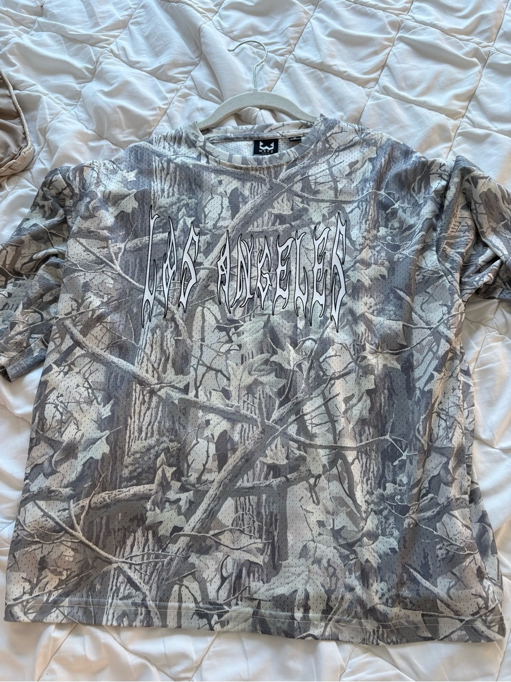 Camo Graphic Men's T-Shirt - Gray
